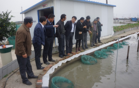 陕西蒲城县举办渔业技术推广现场教学培训会
